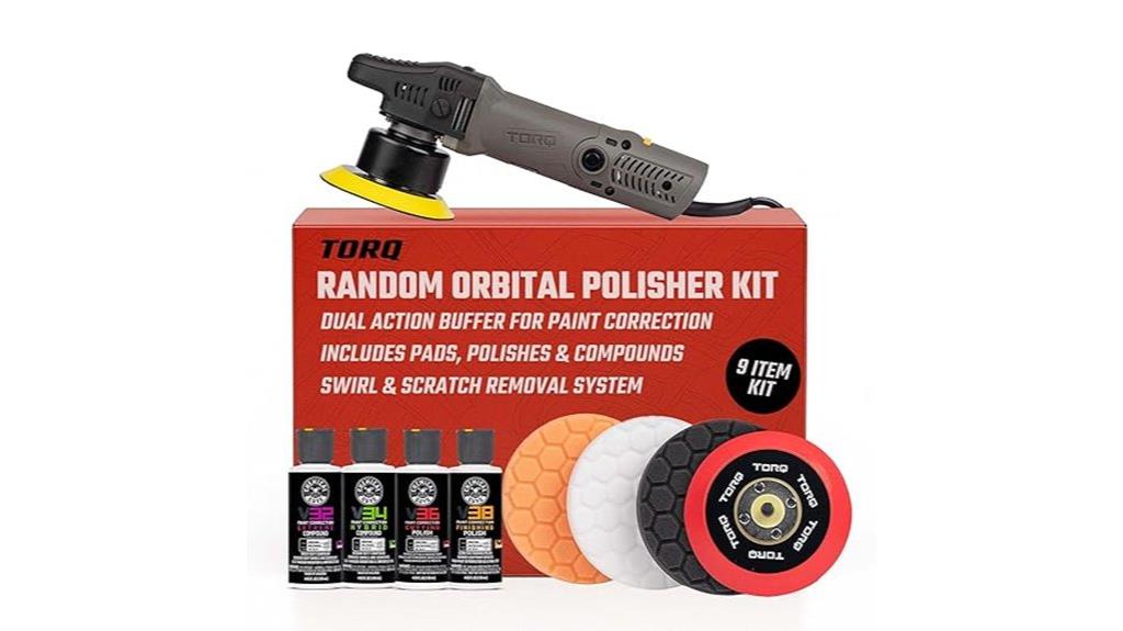 powerful 700w orbital polisher