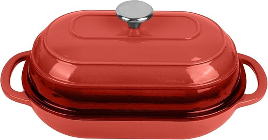 premium enameled cast iron