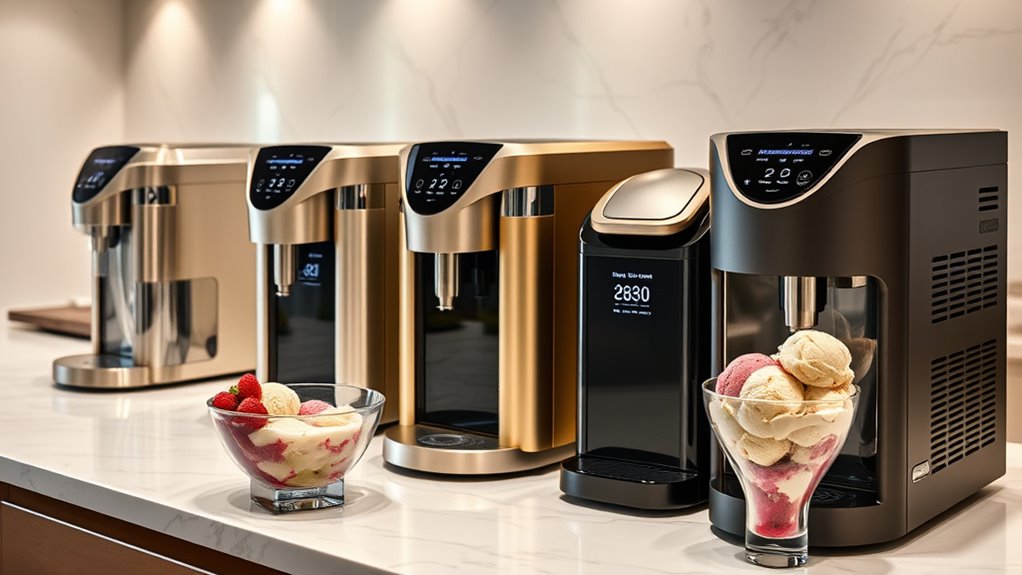 premium ice cream maker considerations