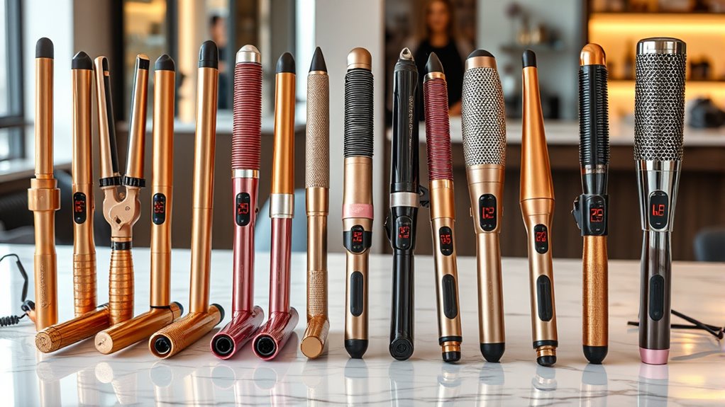premium salon curling tools