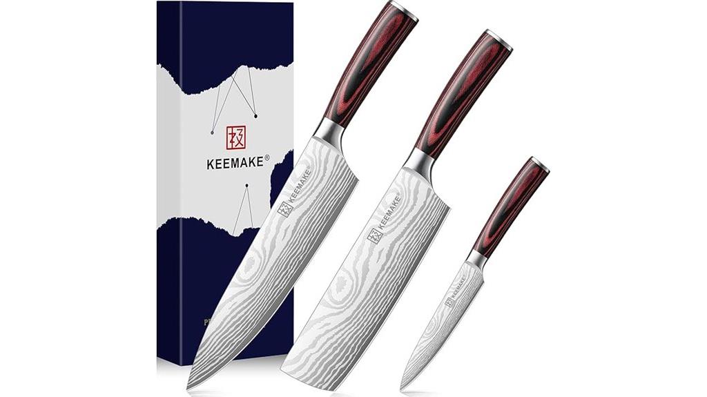 professional 3 piece knife set
