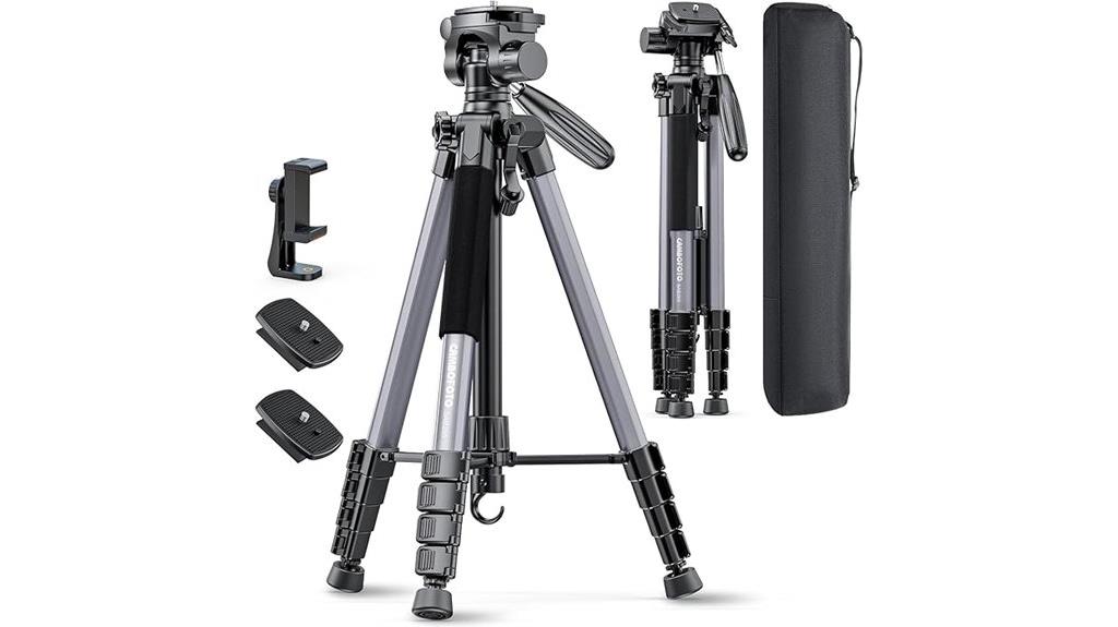 professional aluminum tripod