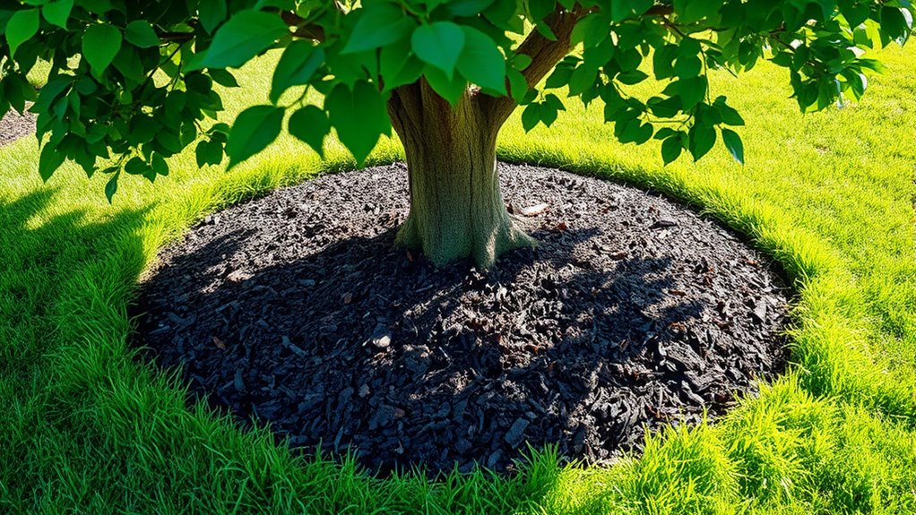 proper mulch watering practices