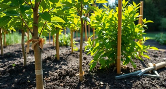 proper staking techniques for plants