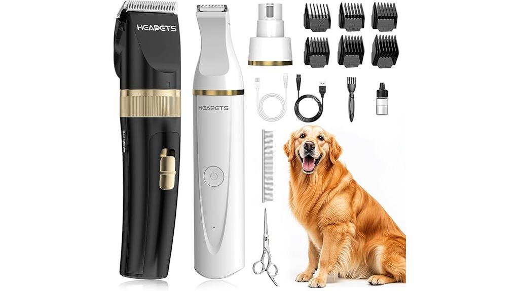 rechargeable quiet pet grooming