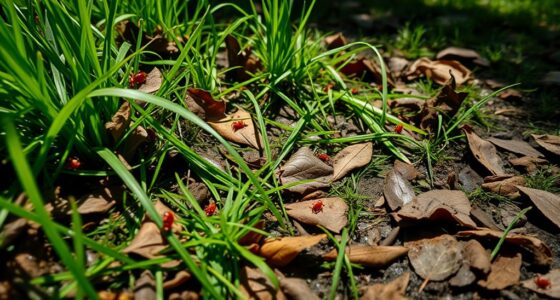 reduce yard tick habitats