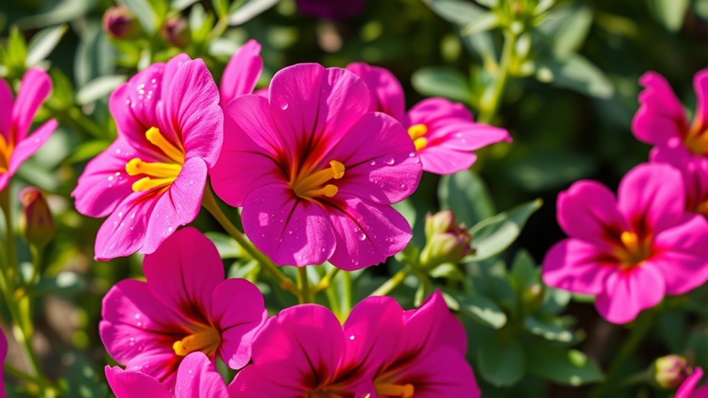 regular deadheading promotes blooming