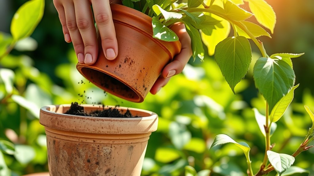 repot sterilize repel inspect