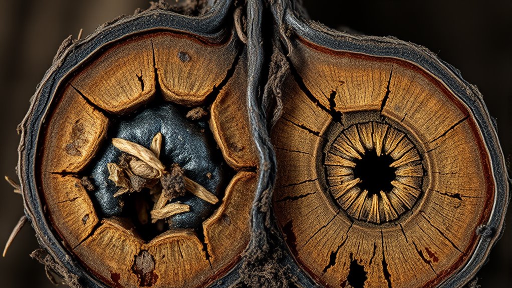 root damage rot or insects