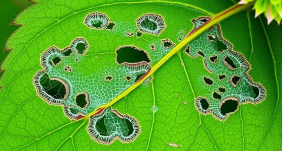 rose plant leaf damage