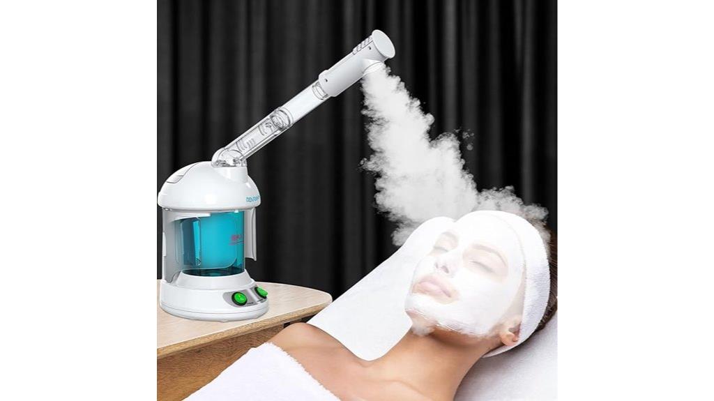 rotating arm facial steamer