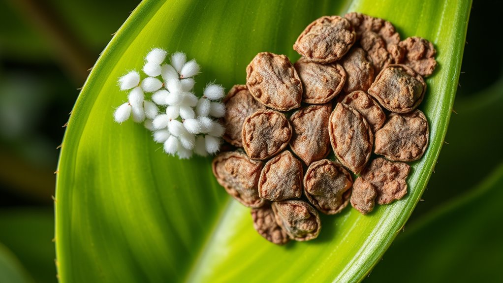 scale insect identification differences