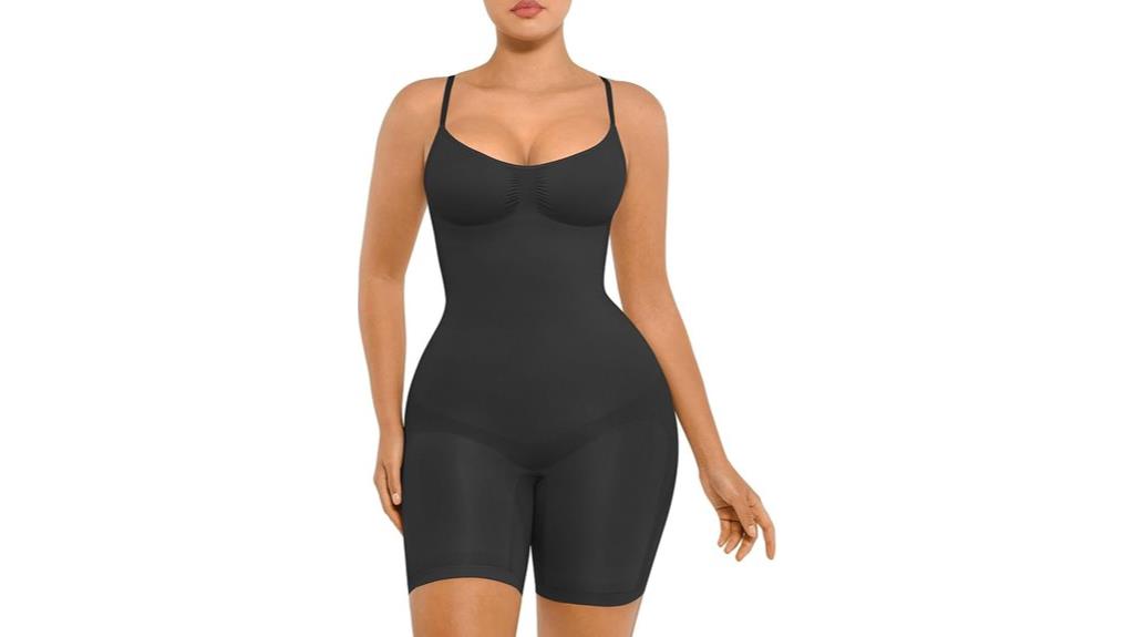 seamless tummy control bodysuit