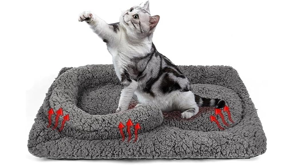 self heating pet bed