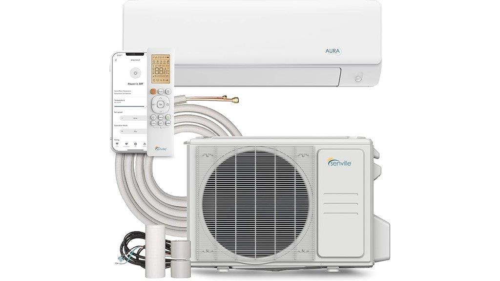 senville aura 9000 btu