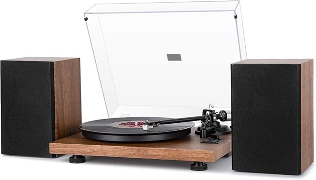 single bluetooth turntable