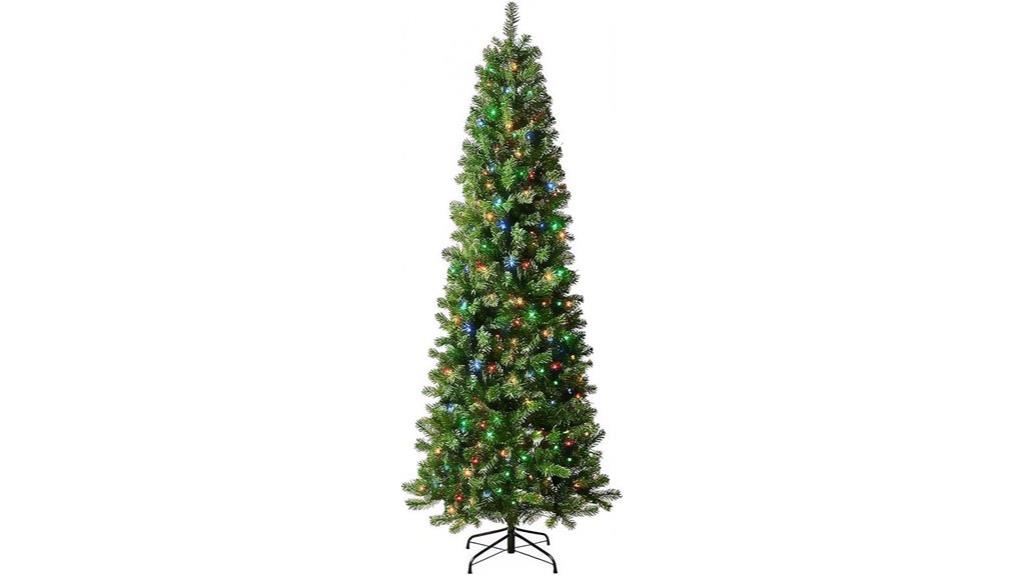slim 7 5ft led tree