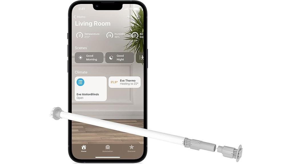 smart apple compatible roller blinds