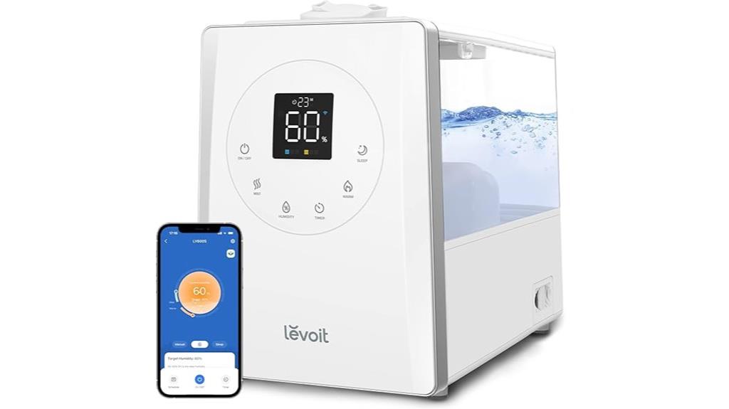 smart humidifier with app