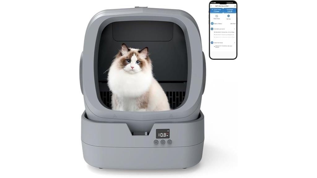 smart self cleaning cat litter