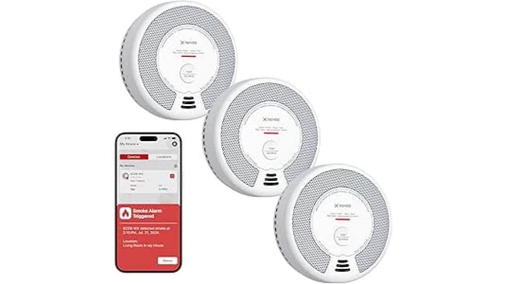 smart smoke carbon detector