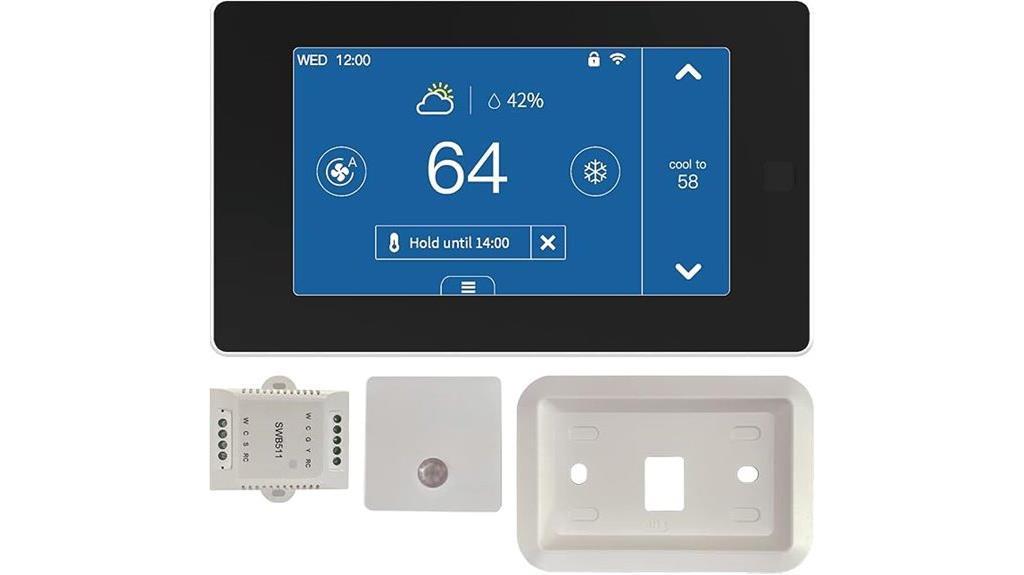 smart thermostat with sensors