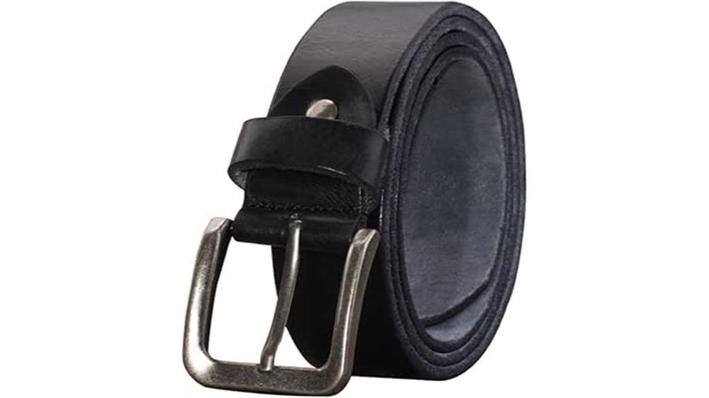 soft leather belt