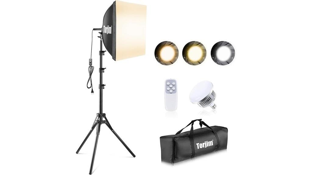 softbox led lighting kit