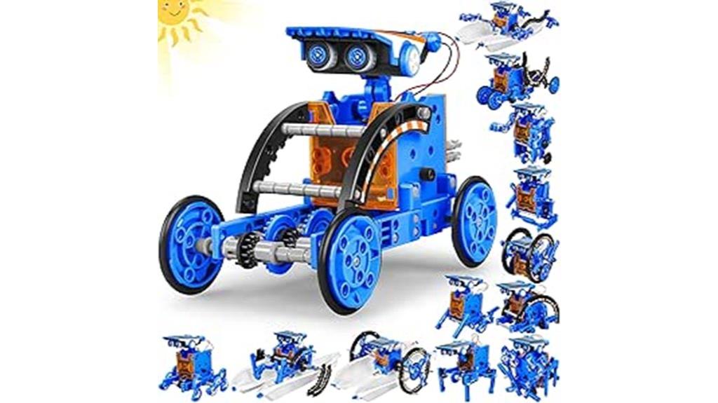 solar powered robot kit