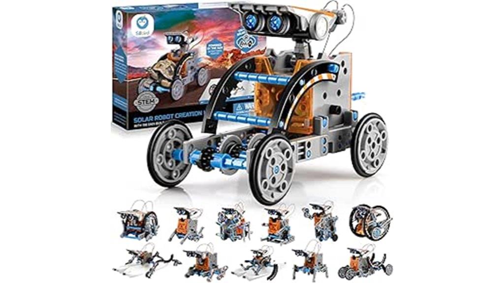 solar robot building kit