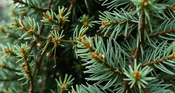 spider mites prefer spruce