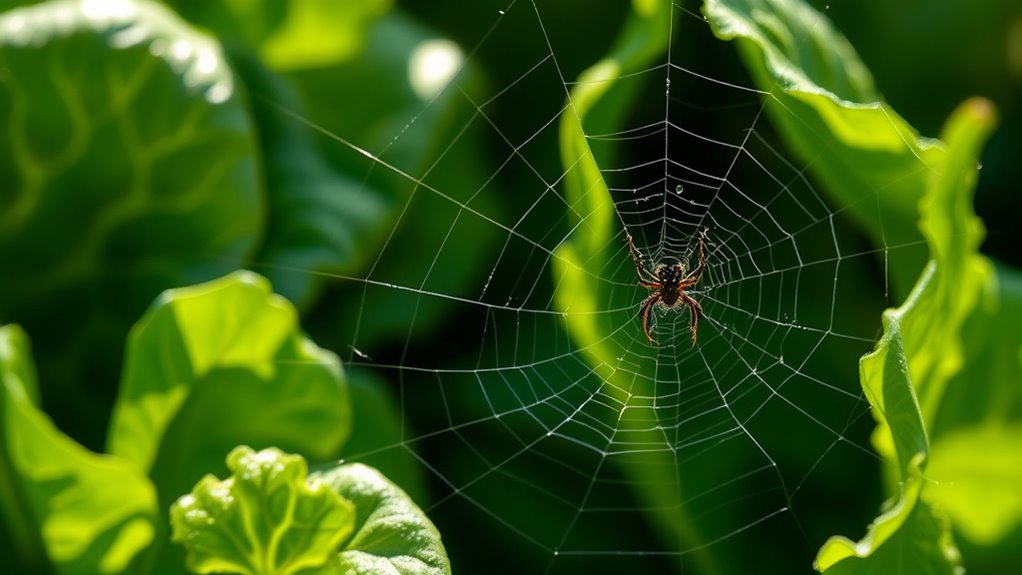 spiders naturally control pests