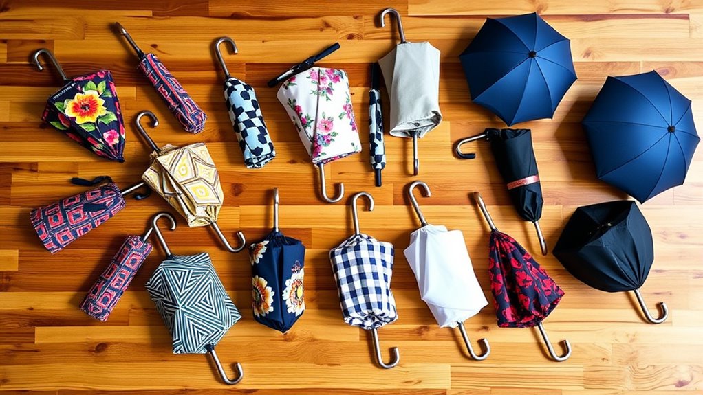 stylish portable travel umbrellas
