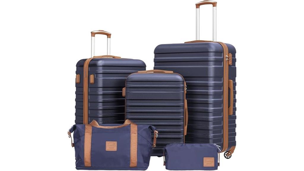 stylish tsa spinner luggage