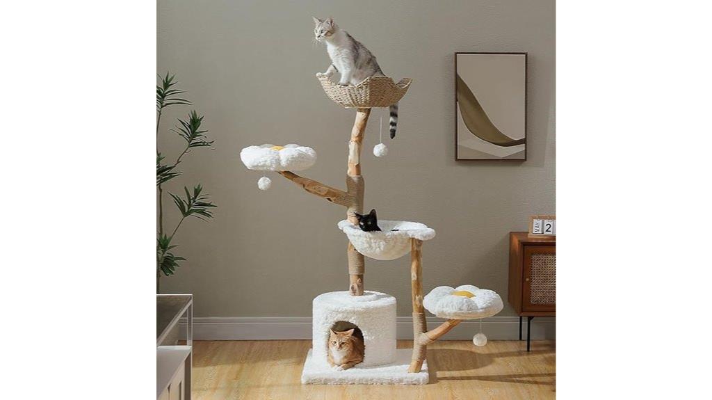 tall cat tree tower