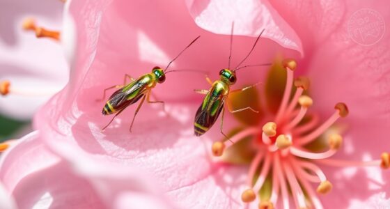 thrips infest stone fruit blossoms