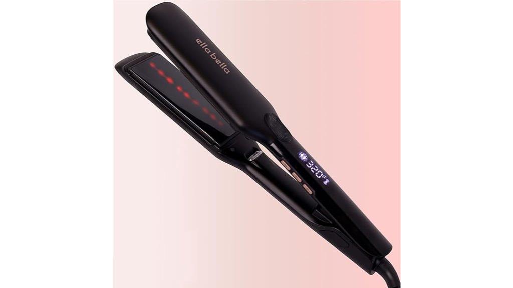 titanium flat iron straightener