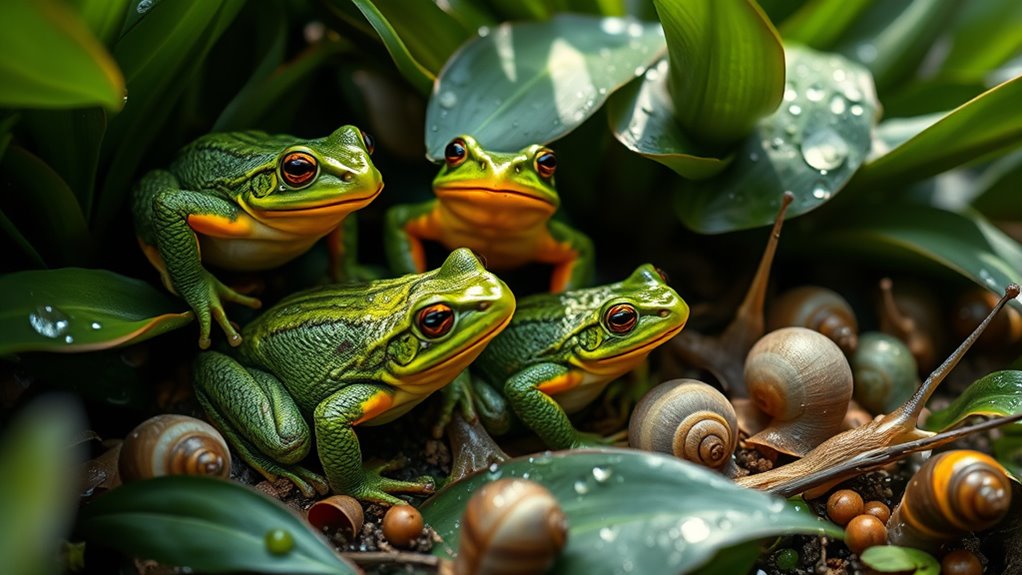 toads control garden pests