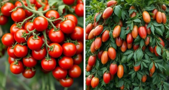 tomato growth and disease