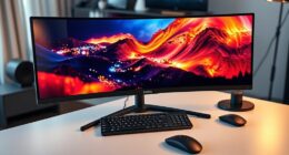 top curved monitors 2025