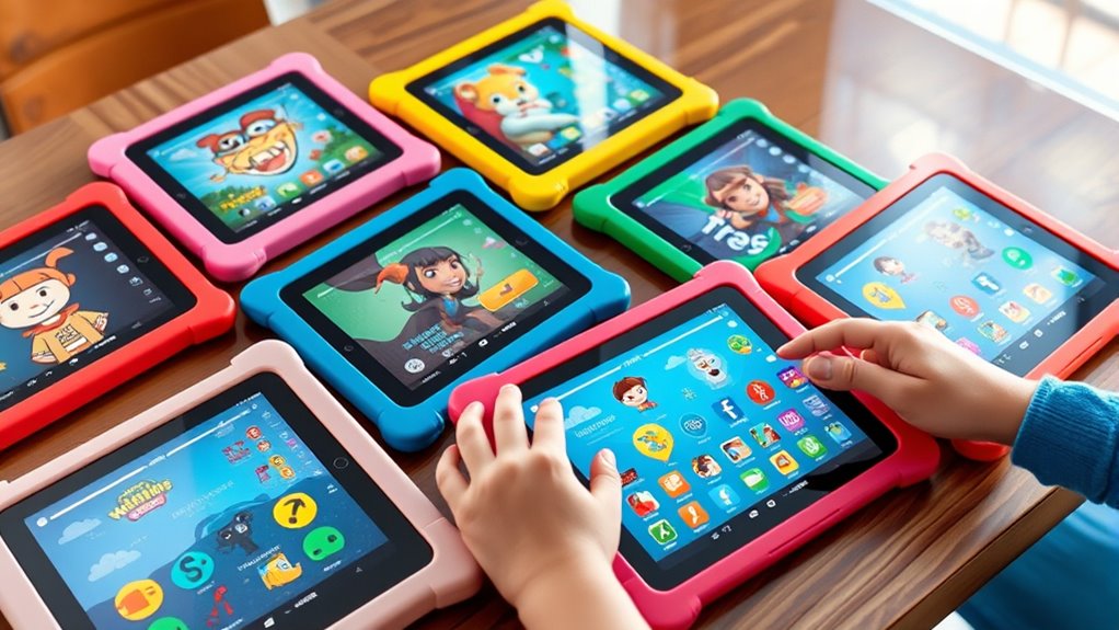 top fire kids tablets 2025