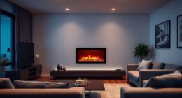 top ventless electric fireplaces