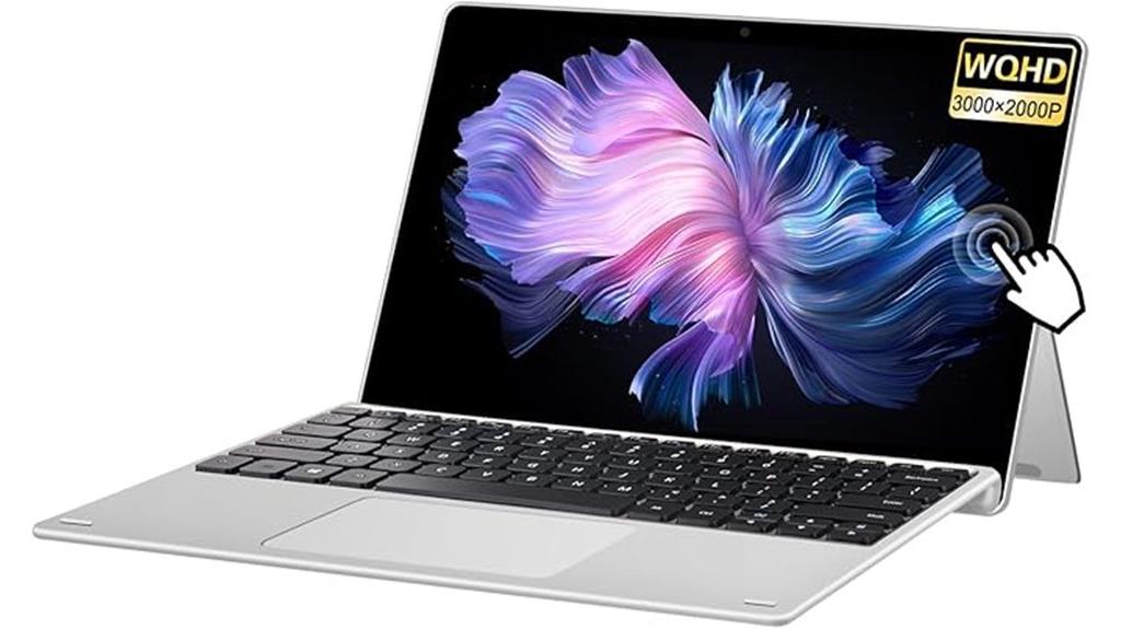 touchscreen laptop with magnet