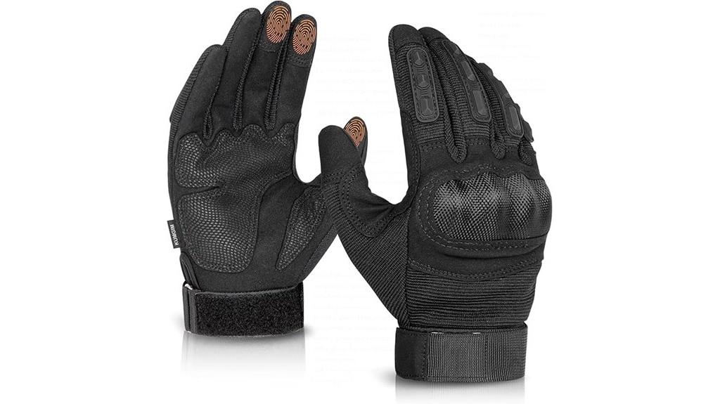 touchscreen motorcycle tactical gloves