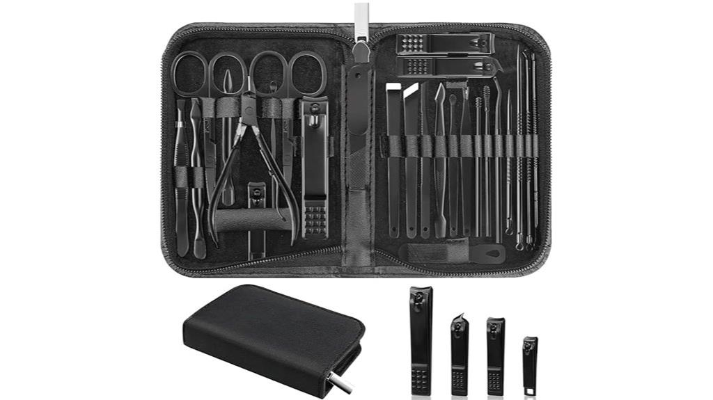 travel nail clipper set