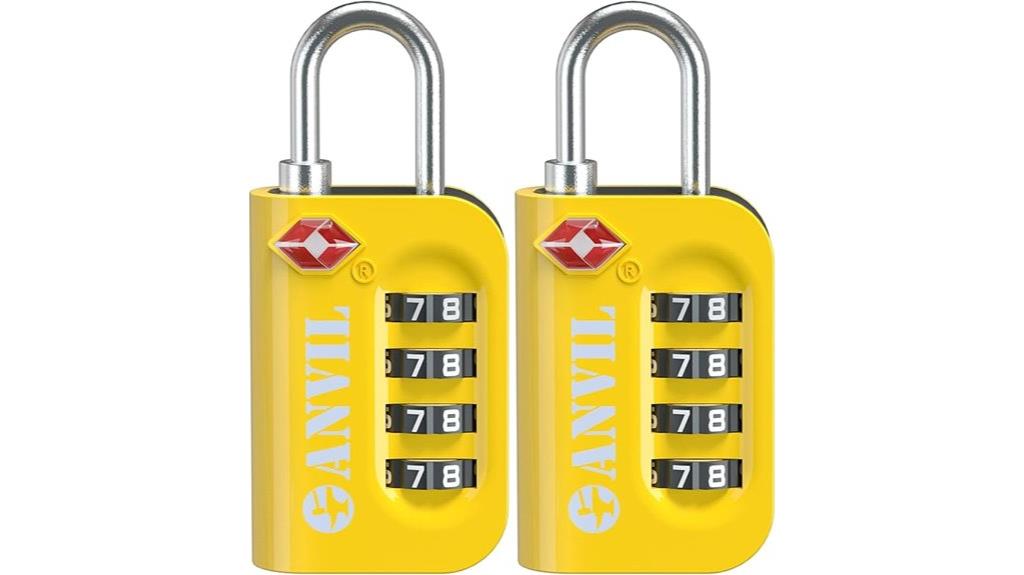tsa approved luggage lock