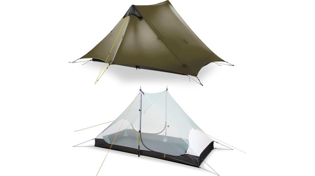 ultralight 3 season tent