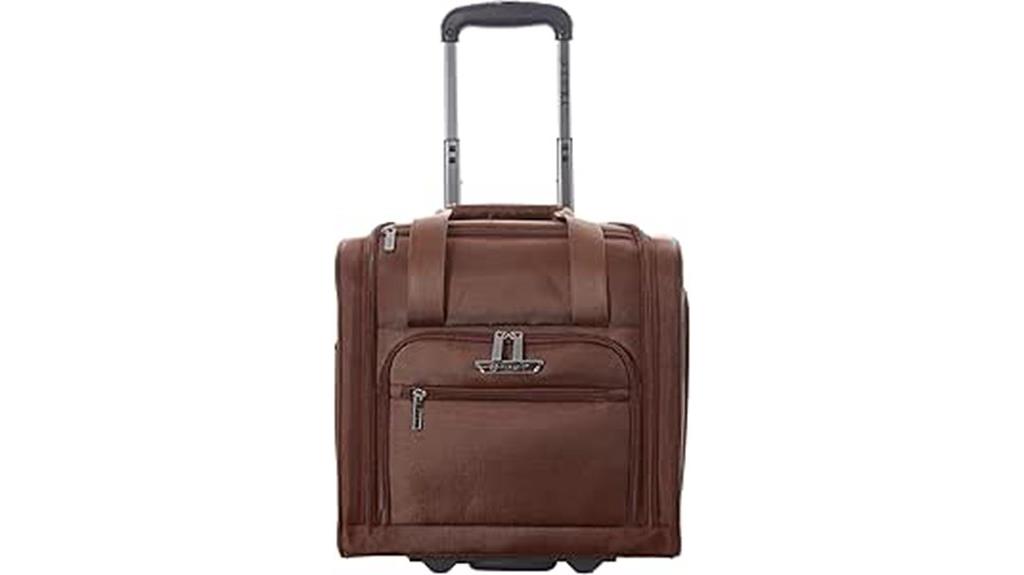 under seat luggage with charging