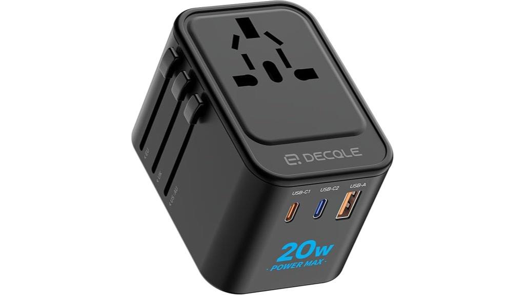 universal adapter with usb c
