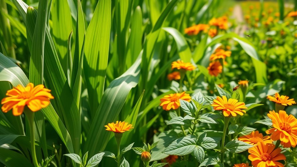 using mixed crop planting